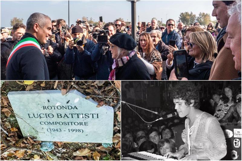Lucio Battisti e la targa vandalizzata, la vedova: “Ignoranti, non sanno chi era”
