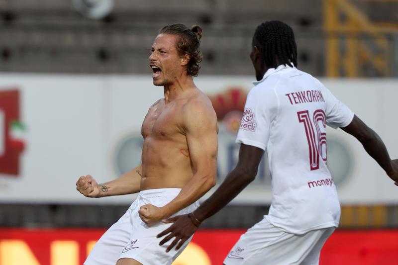 Il Ravenna batte 3-1 il Bra: doppietta di Tenkorang, Mandorlini chiude la pratica