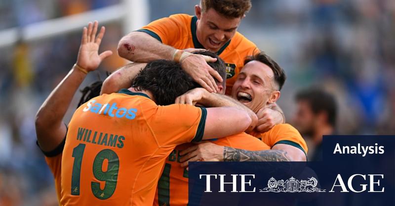 The classic ’80s banger than sums up the 2025 Wallabies