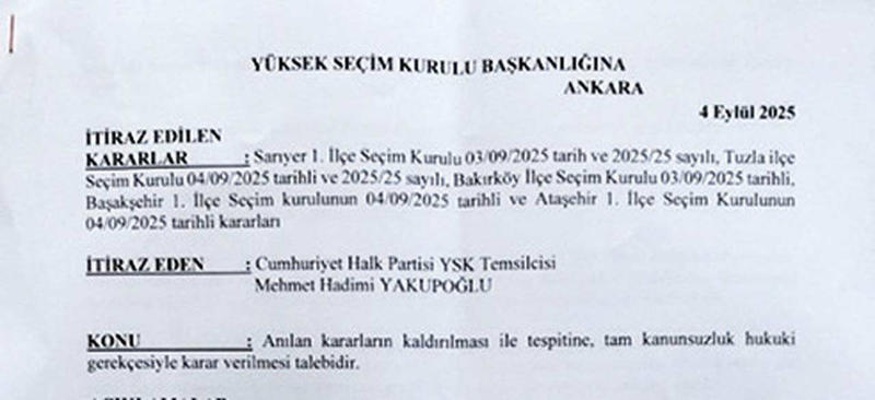 YSK Başkanı’nın skandal açıklaması!