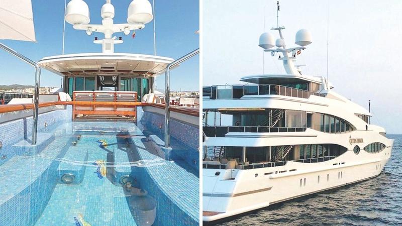 Mega-yacht dell’emiro sequestrato a Livorno: vale 35 milioni e ha una spa di lusso
