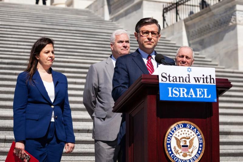 A rift in the Republican camp over support for Israel