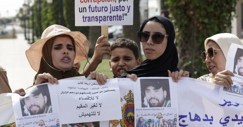 Morocco earthquake survivors protest to demand housing aid