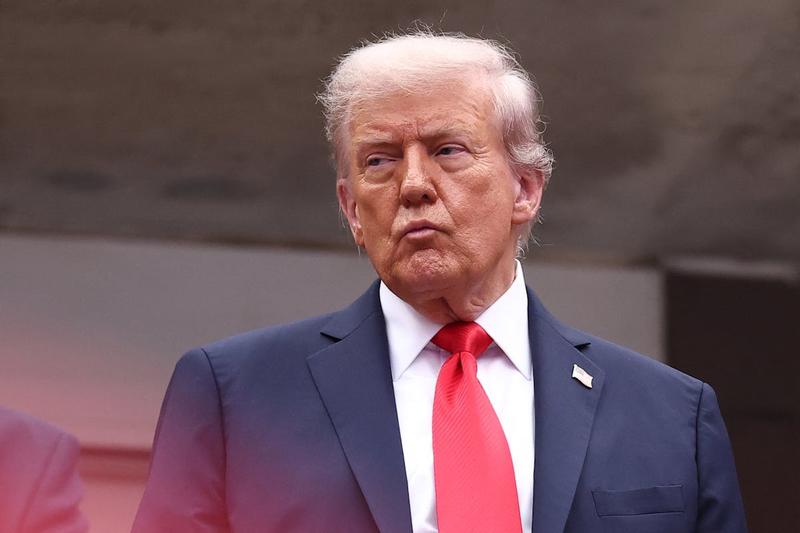 What Mysterious Blue Pill Did Trump Take at the U.S. Open?