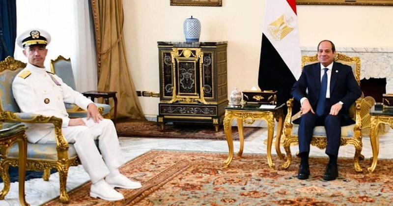 CENTCOM commander meets Egypt’s Sisi in Cairo