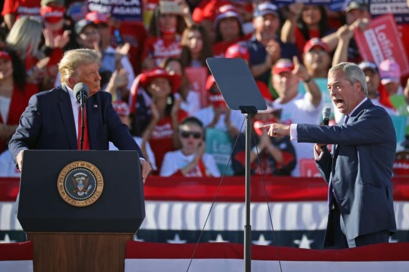 Will Trump trip up Nigel Farage?