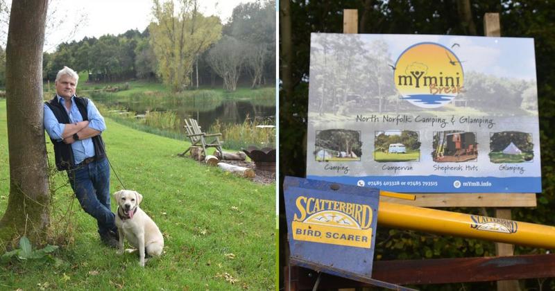 Campers disturbed by bird scarers at 5am as row with gamekeeper rumbles on