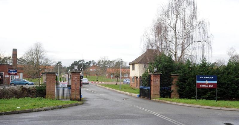 Five in court accused of burglary at RAF base