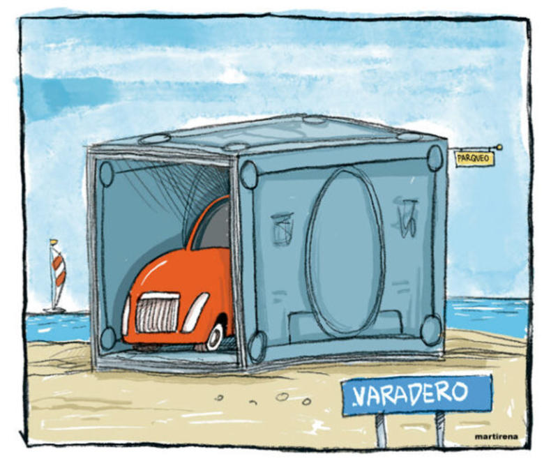 El parqueo más caro de Cuba