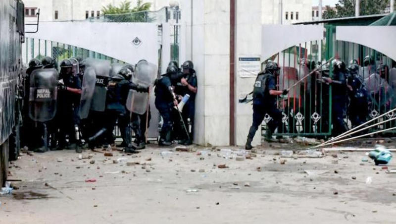Violent protests erupt in Nepal; PM Oli’s residence torched