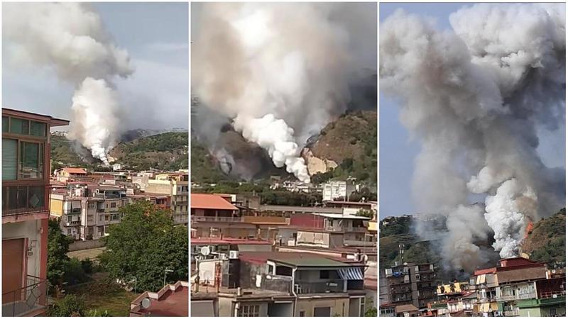 Napoli, esplosione in una fabbrica di fuochi d’artificio: 5 feriti. Gli abitanti: “Pensavamo ci fosse il terremoto” /