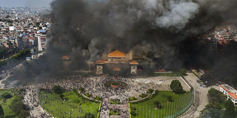 Nepal: Army Steps In as PM Quits Amid Violence; Protesters Torch Parliament, Supreme Court Buildings