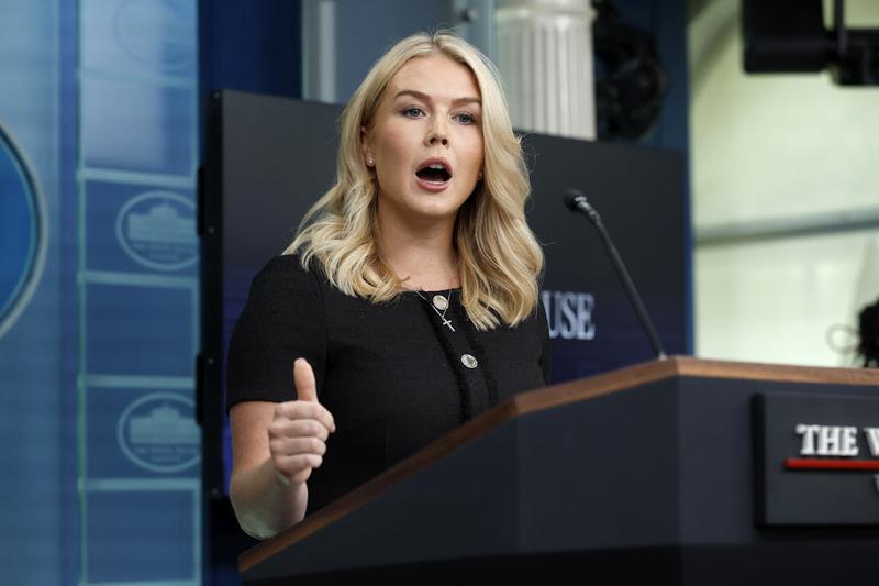 Leavitt Says Epstein Files Aren’t Fake—Just the Ones About Trump