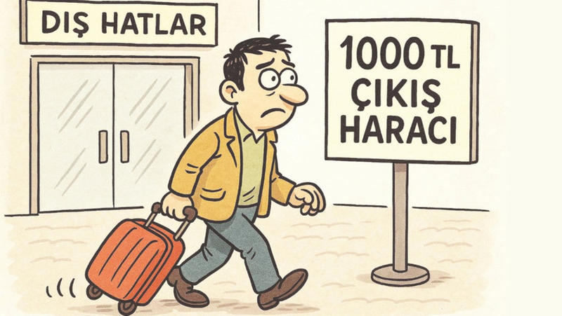 Yurt dışına çıkış haracı!