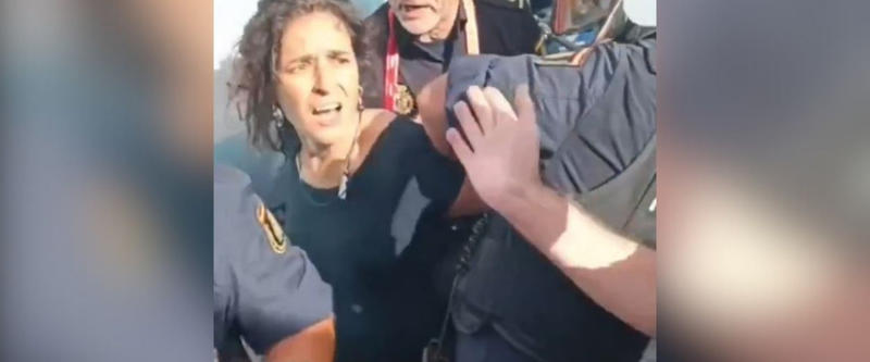 Rosana Prieto, concejala propalestina del BNG detenida en La Vuelta: 
