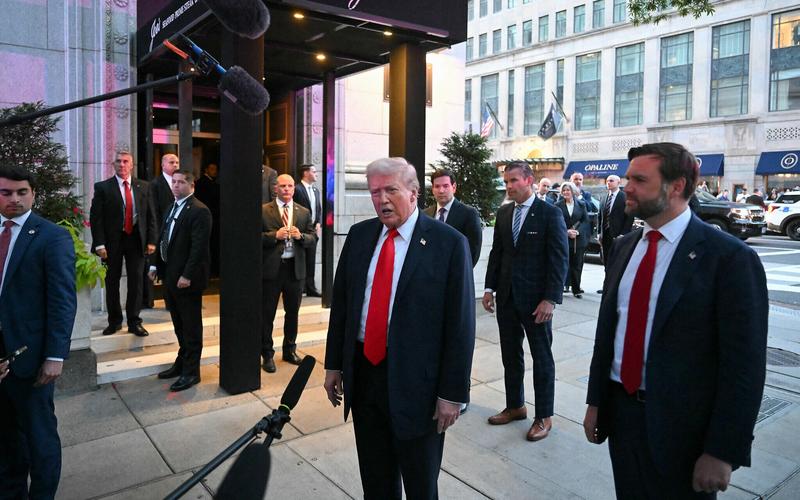 Trump jeered by pro-Palestinian protesters at DC restaurant, called ‘Hitler of our time’