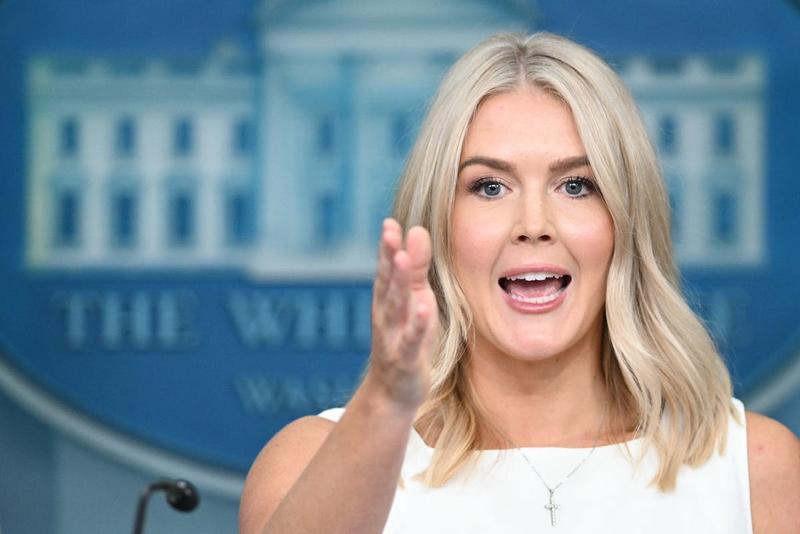 Trump Press Sec Seethes as Epstein Spin Falls Apart in Briefing Fiasco