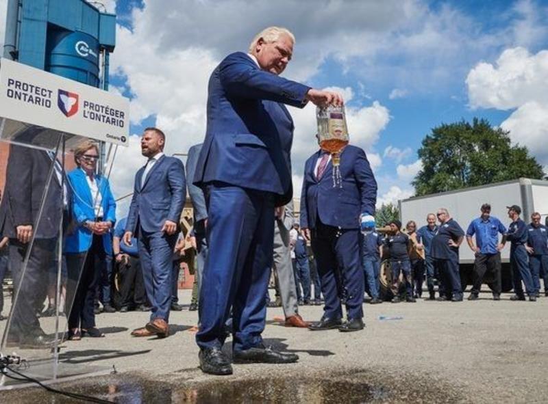 Lilley: With whisky stunt, Premier Ford's protectionism sure sounding like Trump