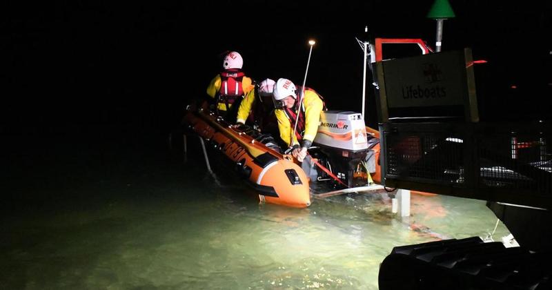 Evening beachgoers rescued TWICE in two days as moon draws visitors and brings danger