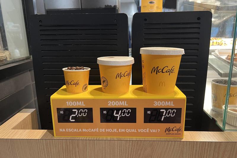 McDonald's desafia padarias paulistanas com café a R$ 2
