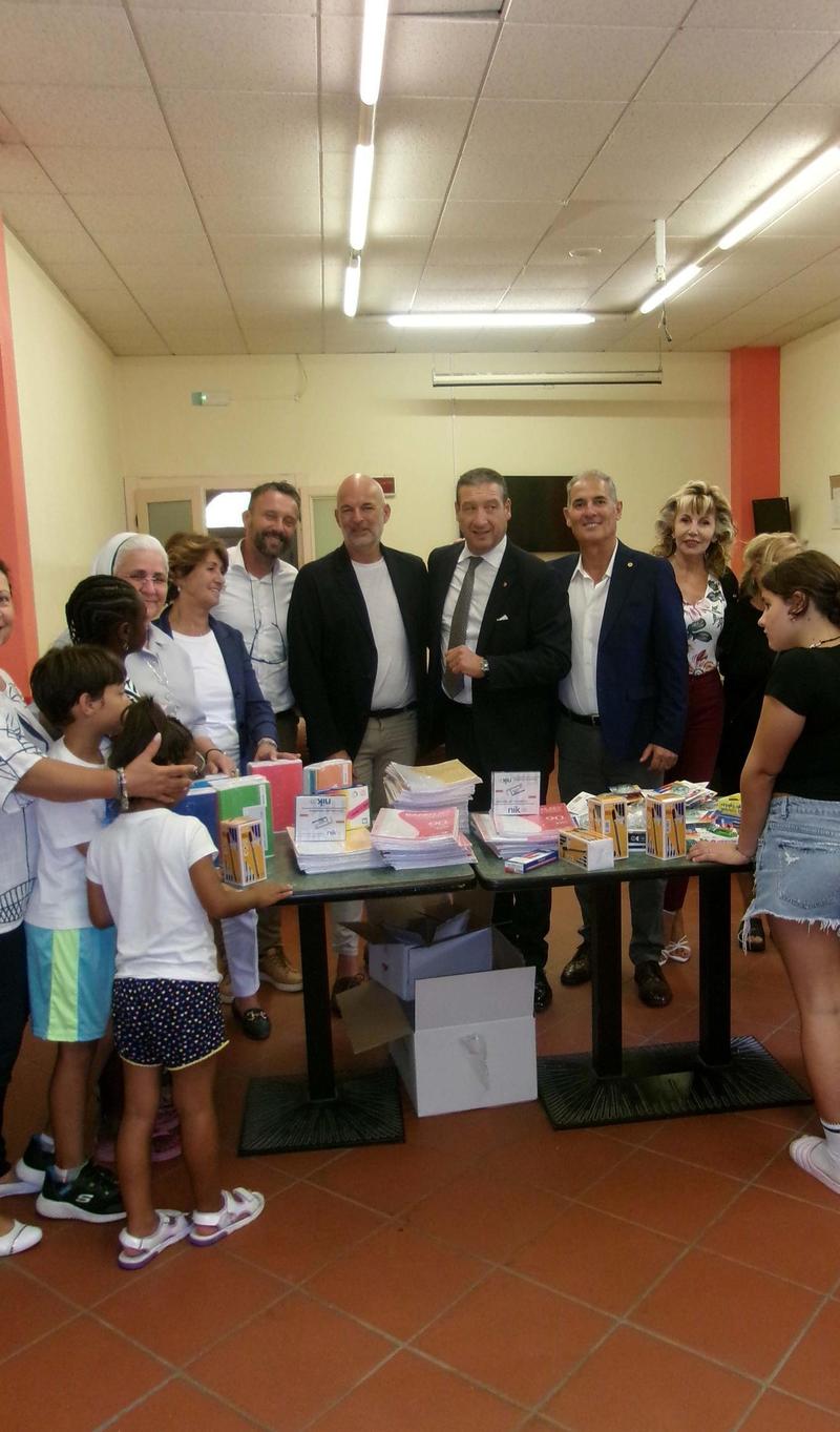 Lions al fianco dei giovani dell’istituto Merlara