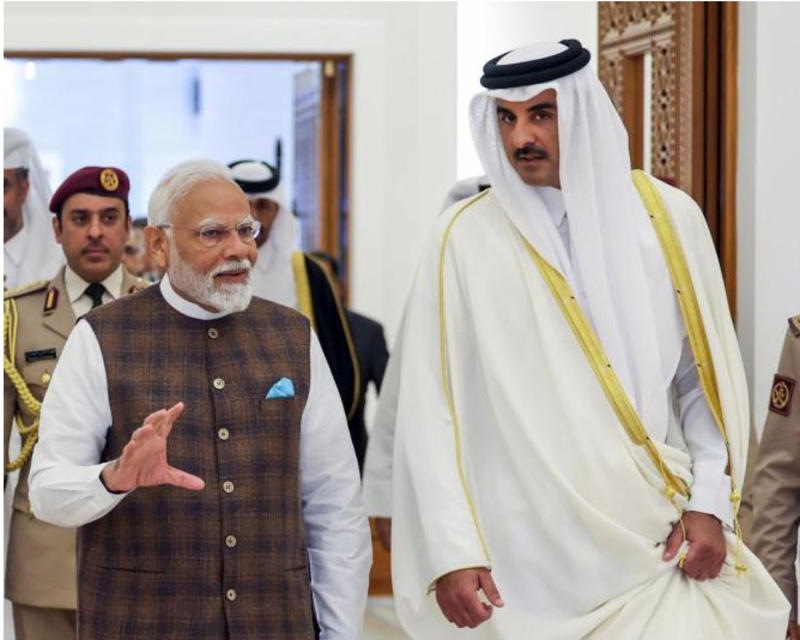 Modi condemns Israeli air strikes on Qatar, speaks to Emir