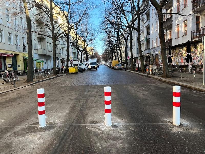 Klage gegen Poller in Friedrichshain: Erneut scheitern Anlieger vor Gericht