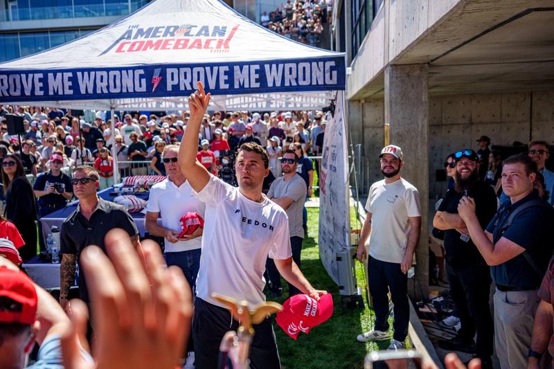 Charlie Kirk built his career with words and courage — and he never looked back