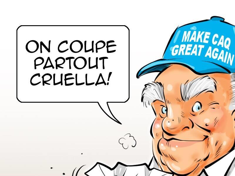 François Legault et «Cruella»