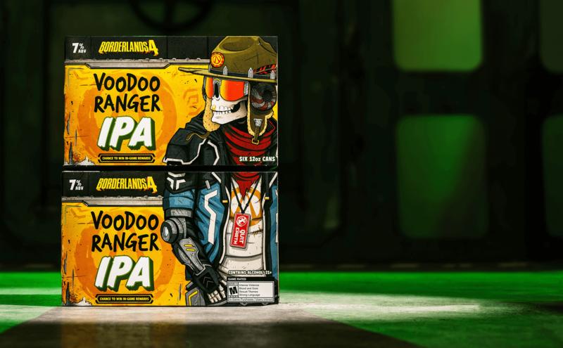 Of course the Borderlands 4 beer is an IPA