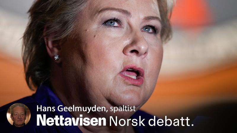 Gå av nå, Erna Solberg