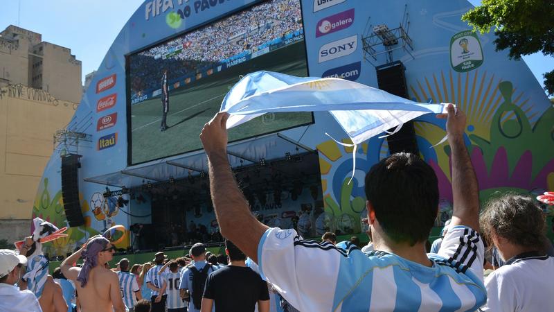 Argentina is top non-host country in World Cup presale draw