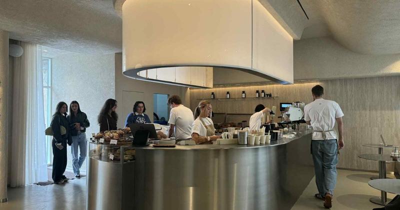 This new coffee shop is like a Sci-Fi film set - but is it really worth queuing for?