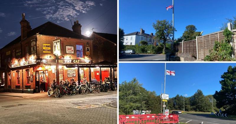 Pub under siege as flag clashes run into third night
