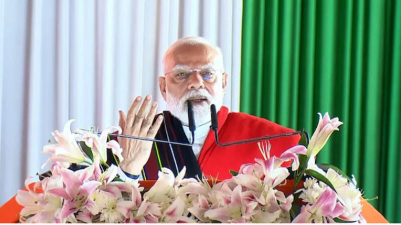 Choose peace to secure your children’s future, PM Modi tells Manipur groups