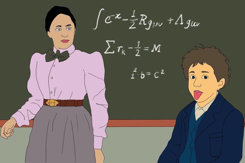 A professora de Einstein