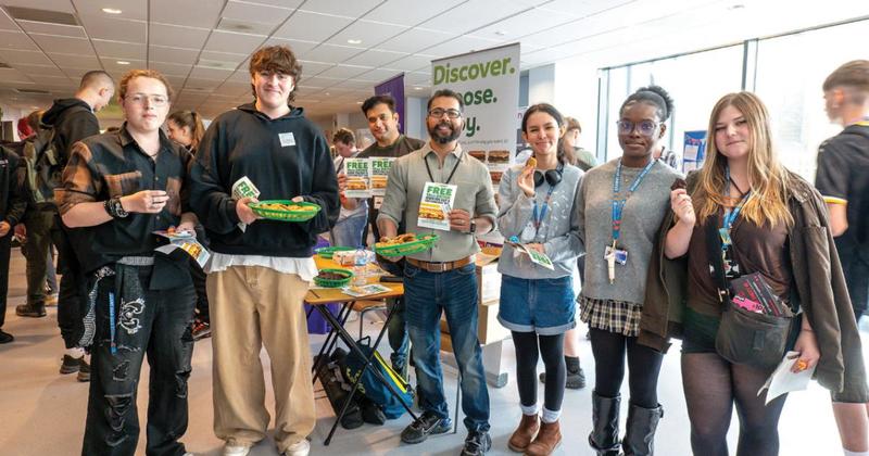 Students welcomed at King's Lynn campus during annual Freshers' Fair