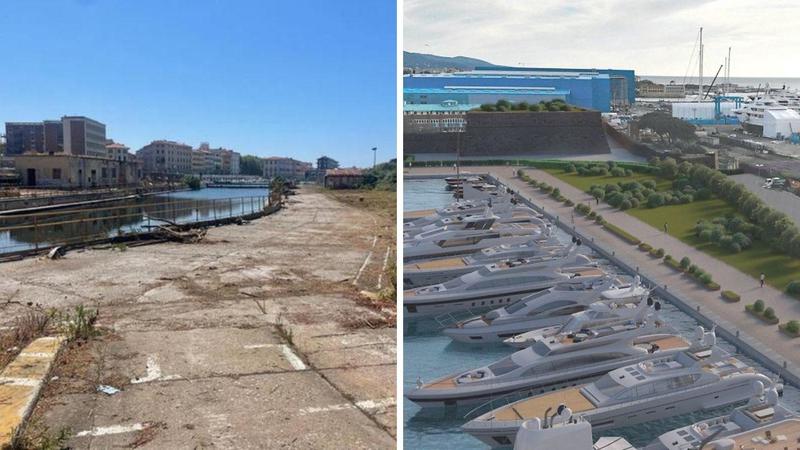 Livorno, via ai lavori per il porto turistico: ecco 815 posti barca. Il maxi-progetto