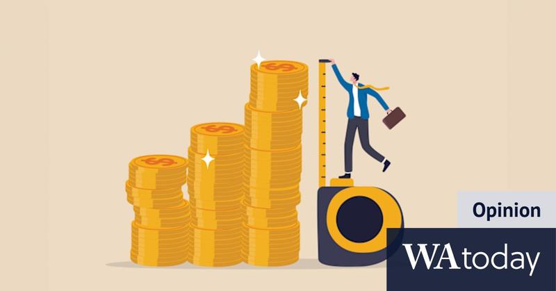 We’re going up in the financial world, but no one’s noticed