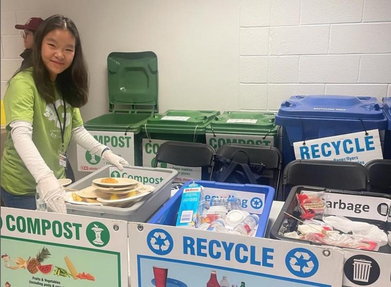 Students work to waste not, want not