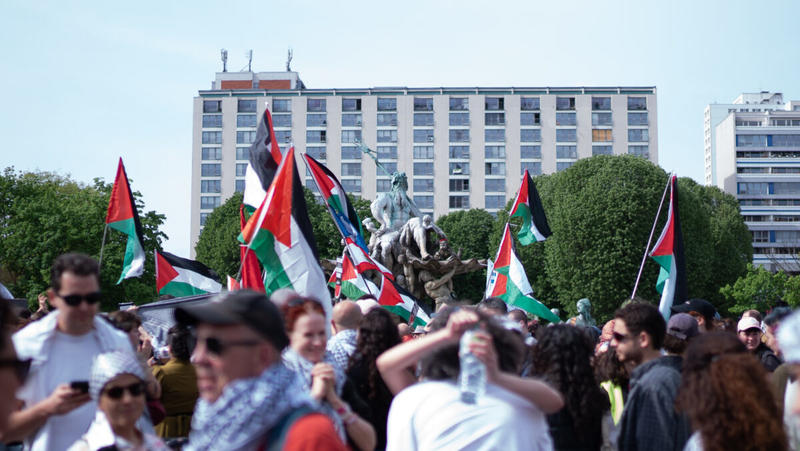 Zusammen für Gaza: Auf die Straße für den Abbruch aller Beziehungen mit Israel