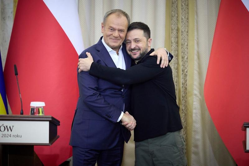 Ukraine-Hilfen: Polen will nach dem Drohnenvorfall rote Linien ziehen