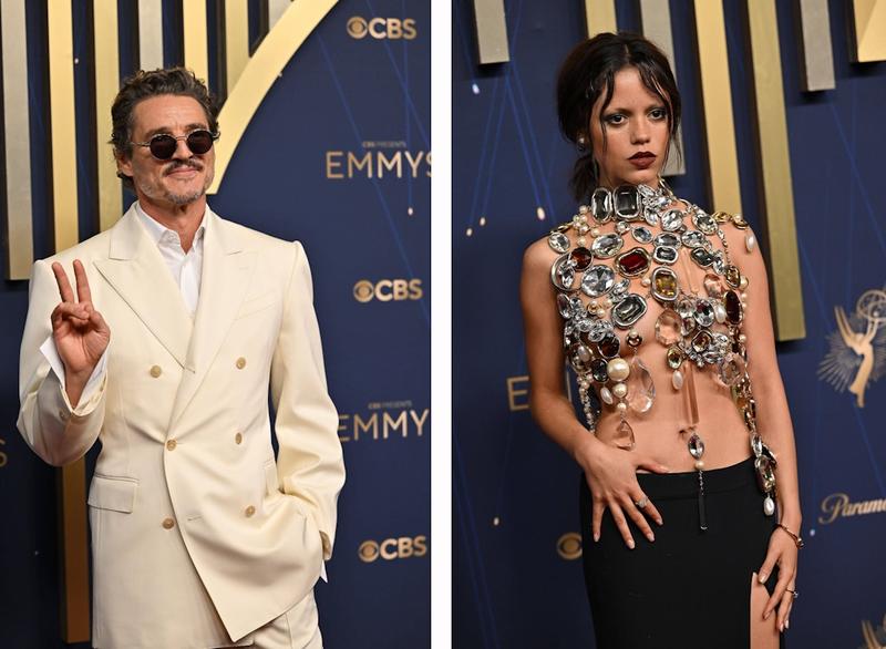Vergilbte Kleider und kitschige Anzüge: Das waren die Tops und Flops der Emmys