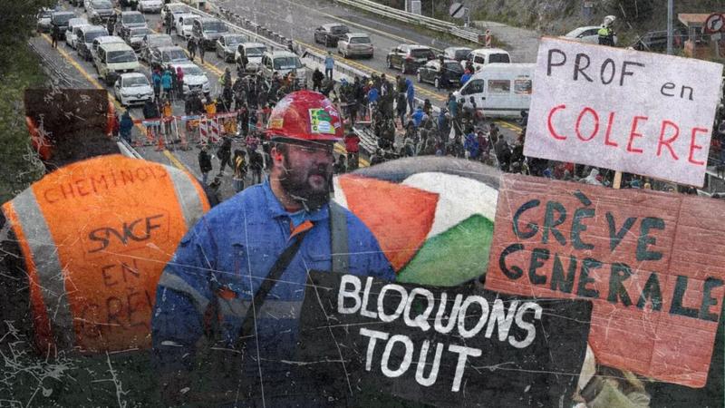 Generalstreik in Frankreich: Veranstaltung mit französischem Sozialisten