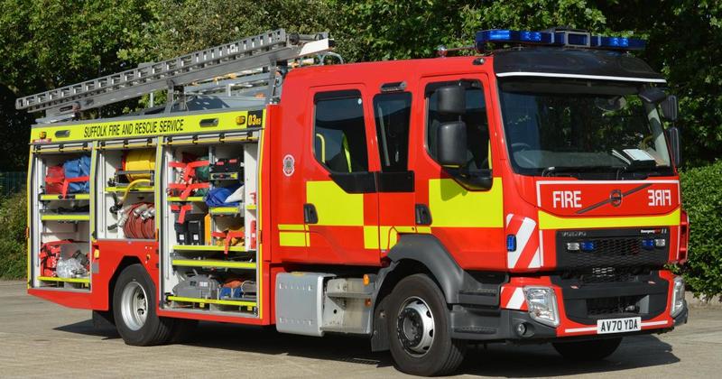 Four injured after branch goes through vehicle in crash