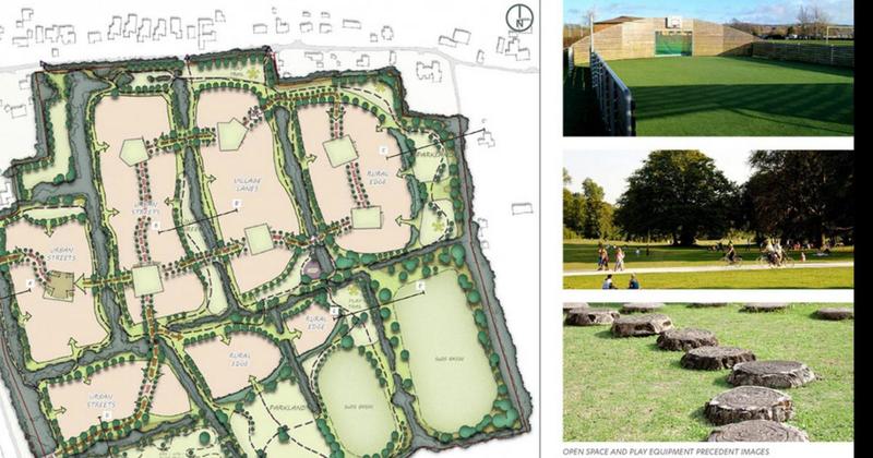 Plans revealed for 350 new homes in Norfolk town