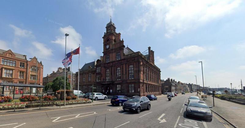 Strong winds force council to take down flags