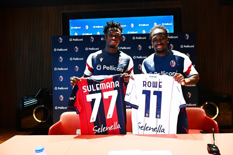 Rowe e Sulemana: “Qui per crescere con il Bologna”