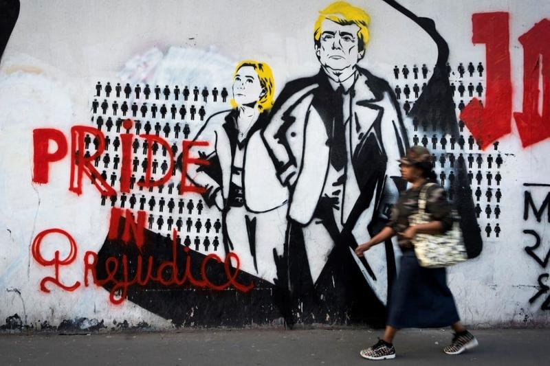The French Far Right’s Awkward Dance Around Trump
