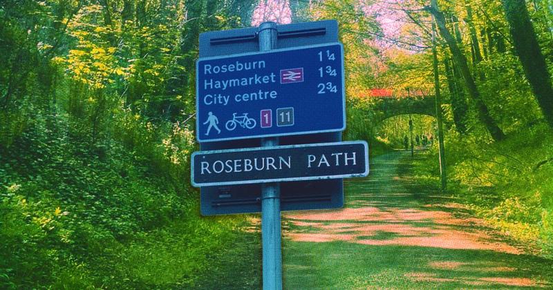 Can we put a value on loss of the Roseburn Path to trams? Here's my try